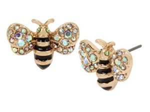 Betsey Johnson Bee Stud Earrings