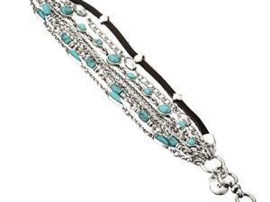 Lucky Brand Mini Lucky Layer Turquoise Bracelet