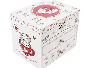 Musical Jewelry Box for Girls & Little Girls with 2 Pullout Drawers