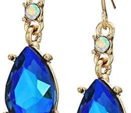 Betsey Johnson Stone Drop Earrings