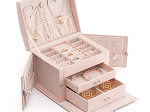 Oyydecor Jewelry Box Organizer for Women Girls