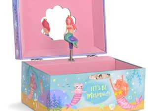Jewelkeeper Girl's Musical Rainbow Mermaid Jewelry Box