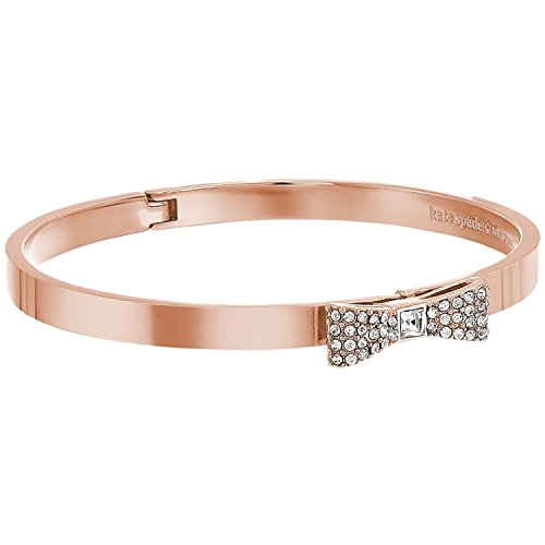 Kate Spade Ready Set Bow Bangle Bracelet (Rose Gold Tone) Kate Spade Ready Set Bow Bangle Bracelet (Rose Gold Tone)