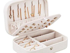 Chelory Travel Jewelry Box for Women Girls