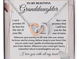 To My Granddaughter Necklace
