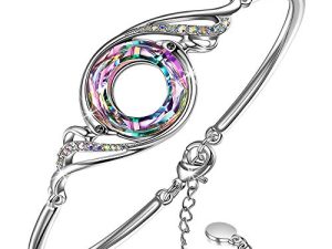 Kate Lynn "Rise From the Ashes" Phoenix Bracelet Made with Crystals from Austria