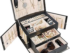 ProCase Jewelry Organizer Box for Women Wife Mother Girlfriend
