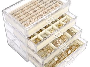 Mebbay Acrylic Jewelry Organizer