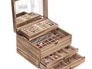Emfogo Jewelry Box for Women