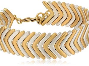 Lucky Brand Women's Two Tone Arrow Bracelet