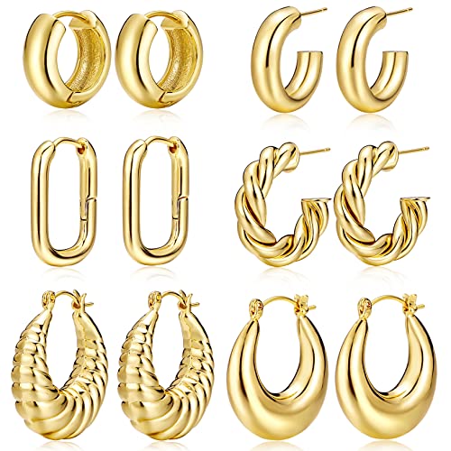 Gold Hoop Earrings for Women Gold Hoop Earrings for Women