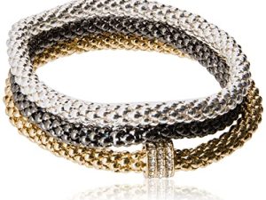 NINE WEST "Nw Boxed Gifting 2 Piece Bangle Bracelet