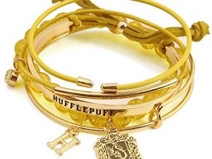 Harry Potter Hufflepuff Arm Party Bracelet Set