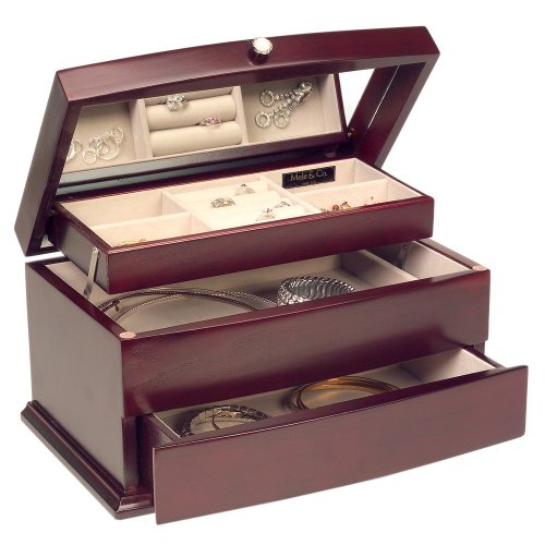Mele & Co. Meghan Cherry Jewelry Box Mele & Co. Meghan Cherry Jewelry Box