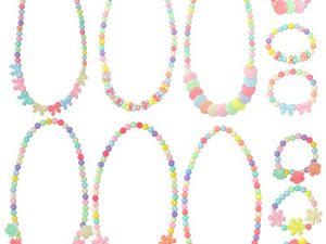 6 Sets Princess Necklace Little Girl Necklace