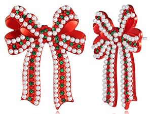 TOVABA Christmas Earrings for Women