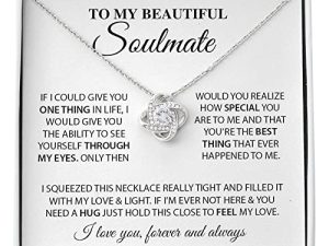 To My Beautiful Soulmate Necklace
